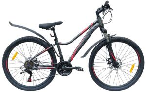 Велосипед GreenLand FORMULA 26 (16, серый/красный, 2024) Велосипед GreenLand FORMULA 26 (16, серый/красный, 2024)