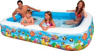 Бассейн INTEX Swim Center Tropical Reef 305x183x56 (58485) Бассейн INTEX Swim Center Tropical Reef 305x183x56 (58485)