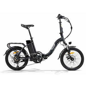 Электровелосипед Eltreco Flex (черный матовый)