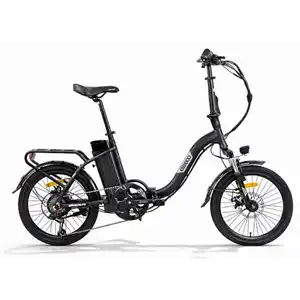 Электровелосипед Eltreco Flex (черный матовый)