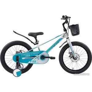 Детский велосипед Techteam Forca 18 2024 (серый/синий)