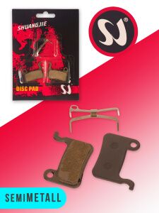 Тормозные колодки Shuangjie SCS-224 Тормозные колодки Shuangjie SCS-224