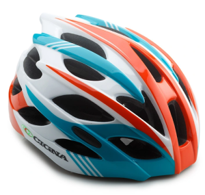 Спортивный шлем Cigna WT-016 белый/красный/бирюзовый, L (57-61см) Спортивный шлем Cigna WT-016 белый/красный/бирюзовый, L (57-61см)
