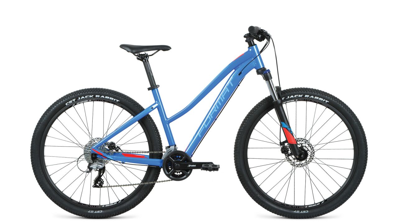 Велосипед Format 7714 27.5 (M, синий матовый, 2022) RBK22FM27510