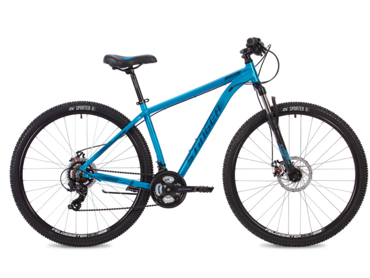 Велосипед Stinger Element Evo 26 (16, синий, 2023) 26AHD.ELEMEVO.16BL3
