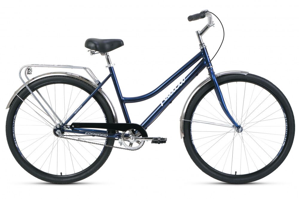 Велосипед Forward Talica 28 3.0 (19, синий/серебристый, 2021)