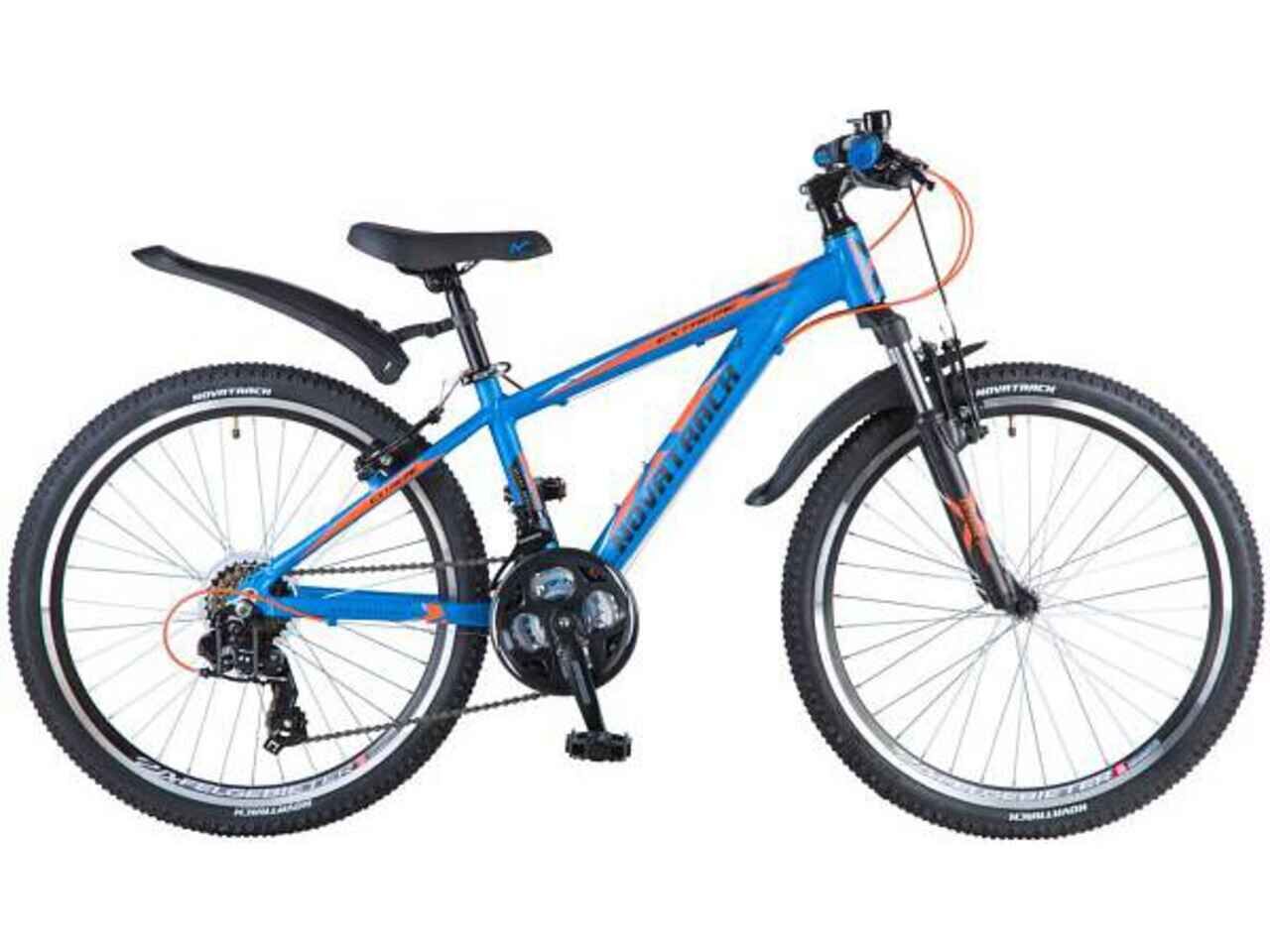 Велосипед Novatrack Extreme 24 (11, синий, 2021) 24SH6SV.EXTREME.11BL21