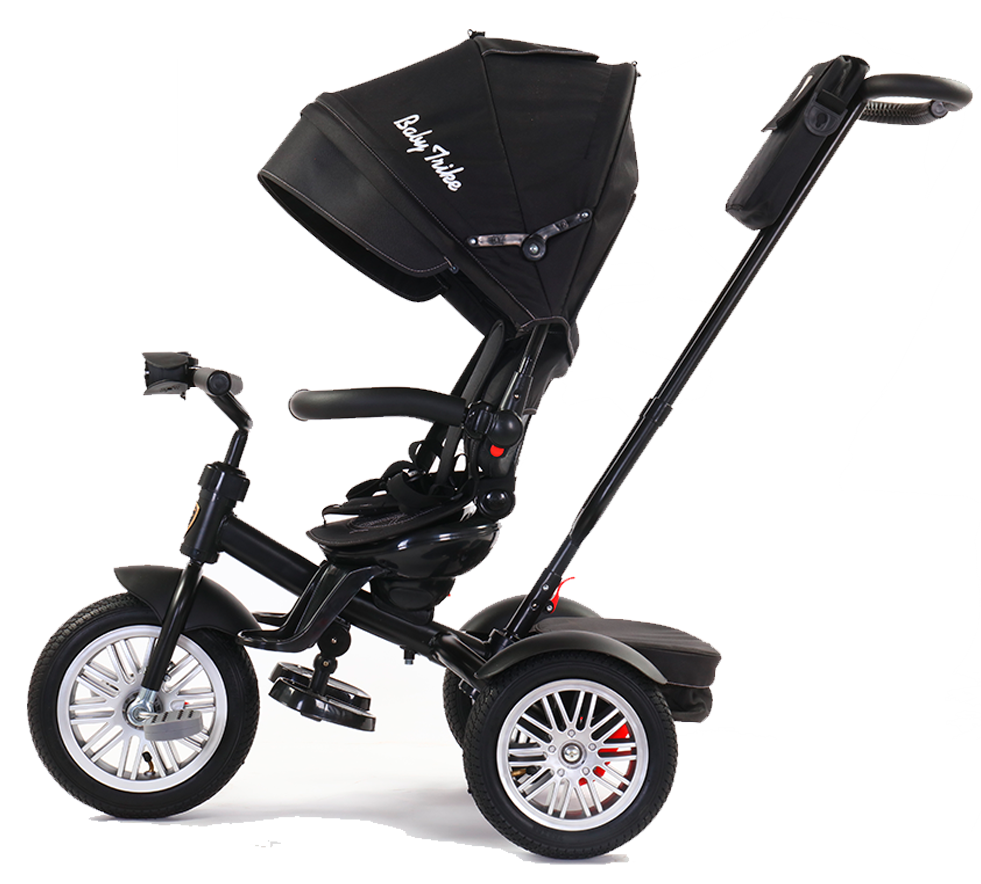 Детский велосипед Baby Trike Luxury 075 (черный)