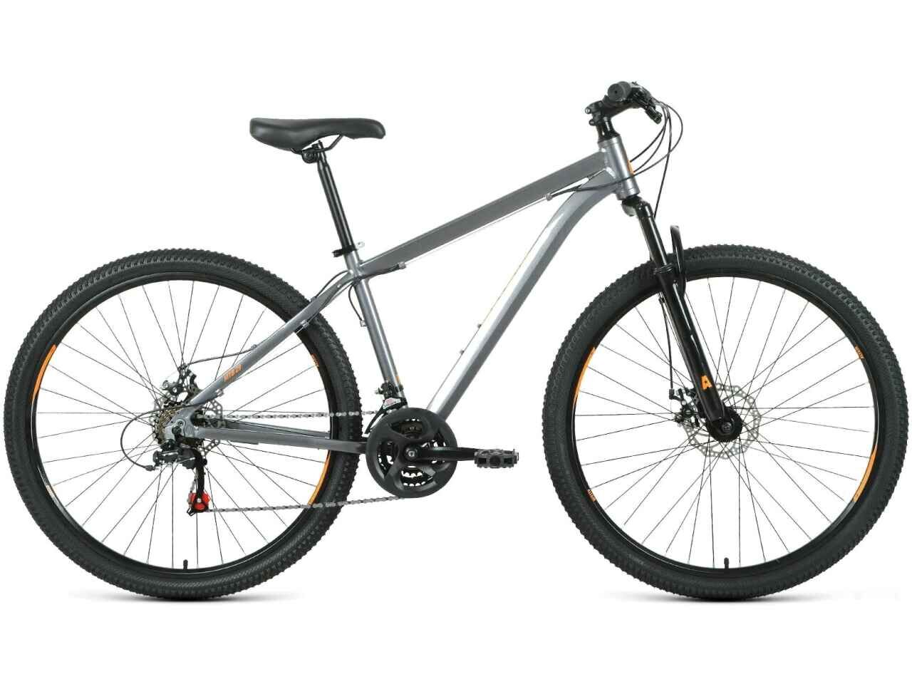Велосипед ALTAIR AL 29 D р.17 2020 (темно-серый/оранжевый)