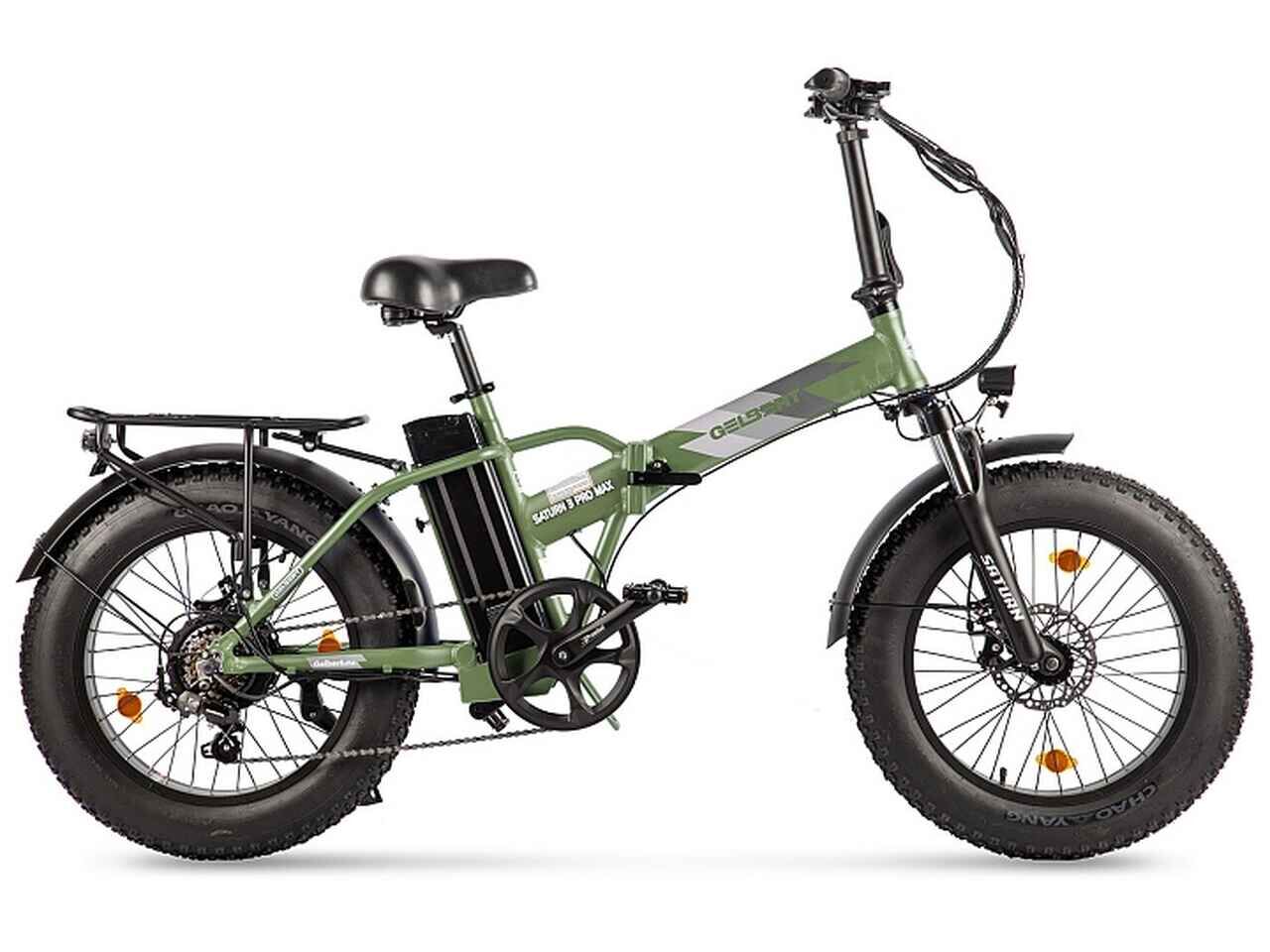 Электровелосипед Gelbert Saturn 3 PRO MAX (хаки) Электровелосипед Gelbert Saturn 3 PRO MAX (хаки)