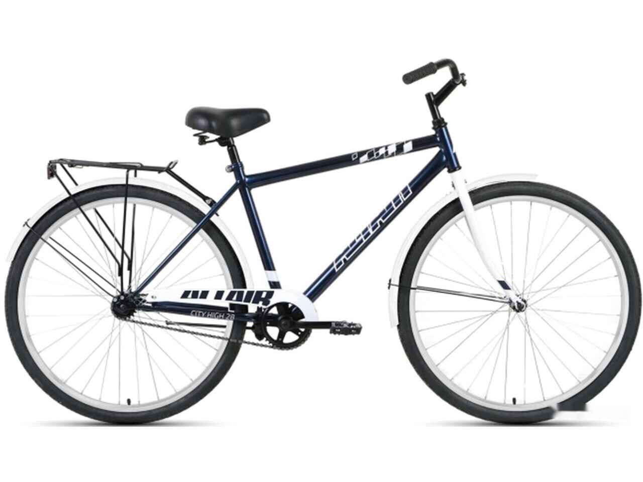 Велосипед ALTAIR City 28 high 2023 (темно-синий/серый)
