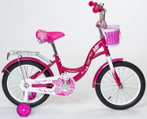 Детский велосипед Zigzag Girl 16 (малиновый) ZG-1632 Детский велосипед Zigzag Girl 16 (малиновый) ZG-1632
