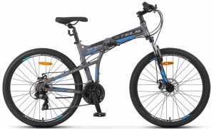 Велосипед Stels Launch 970 MD Z010 26 (19, серый/синий)
