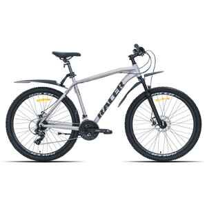 Велосипед Racer XC90 27.5 (20, серебристый, черный логотип, 2026)