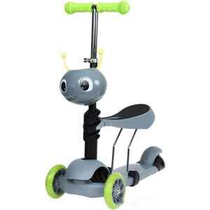 Трехколесный самокат Graffiti 5358842 (серый) Трехколесный самокат Graffiti 5358842 (серый)