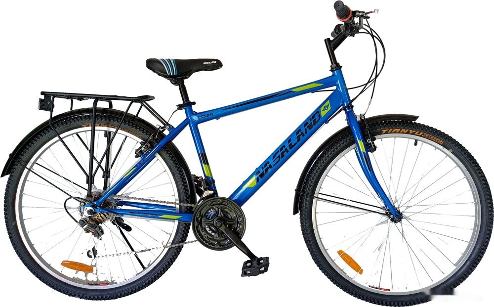 Велосипед Nasaland 6002M 26 2021 (синий)