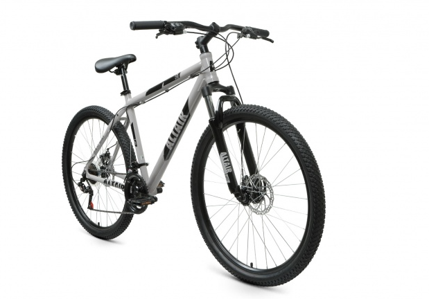 Велосипед ALTAIR AL 27.5 D (17, серый/черный, 2021)