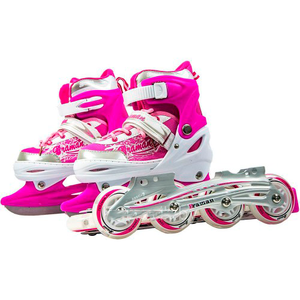 Роликовые коньки Favorit 401-2-RD-S (р. 31 - 34) Роликовые коньки Favorit 401-2-RD-S (р. 31 - 34)