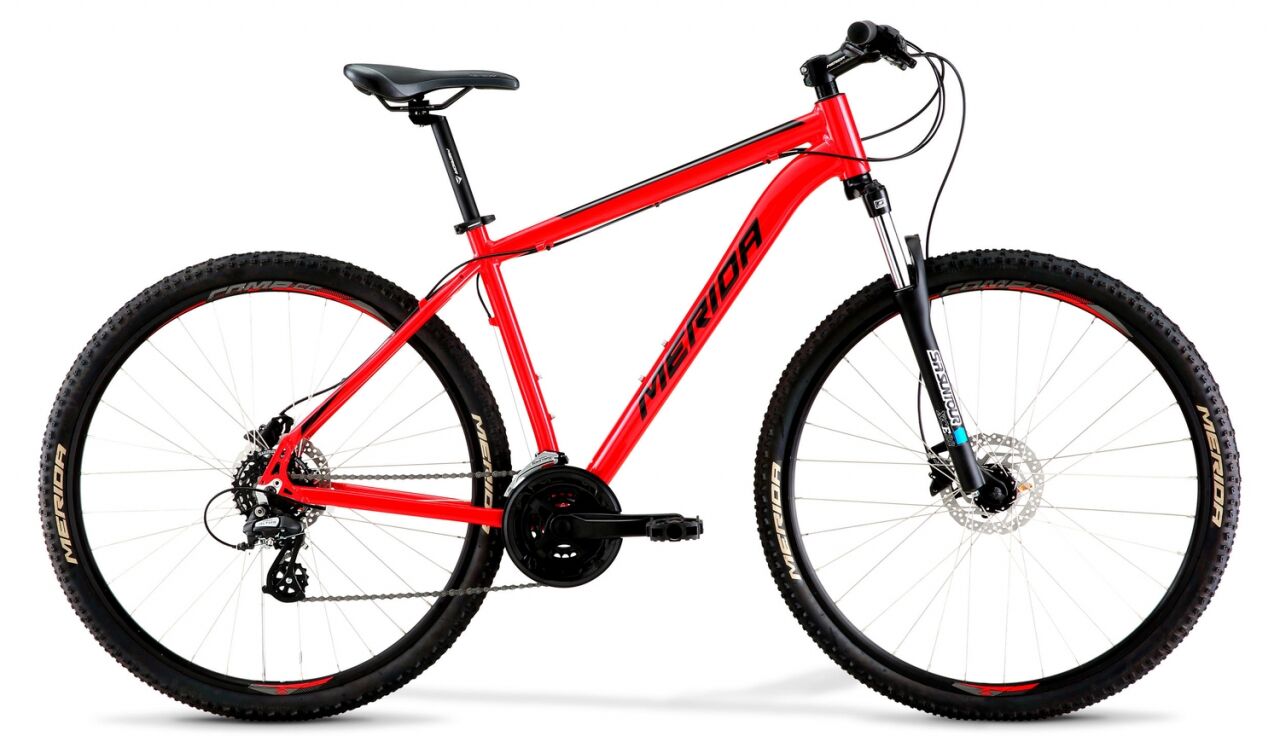 Велосипед Merida Big.Nine 10-D (S/15, Red/Black, 2021)