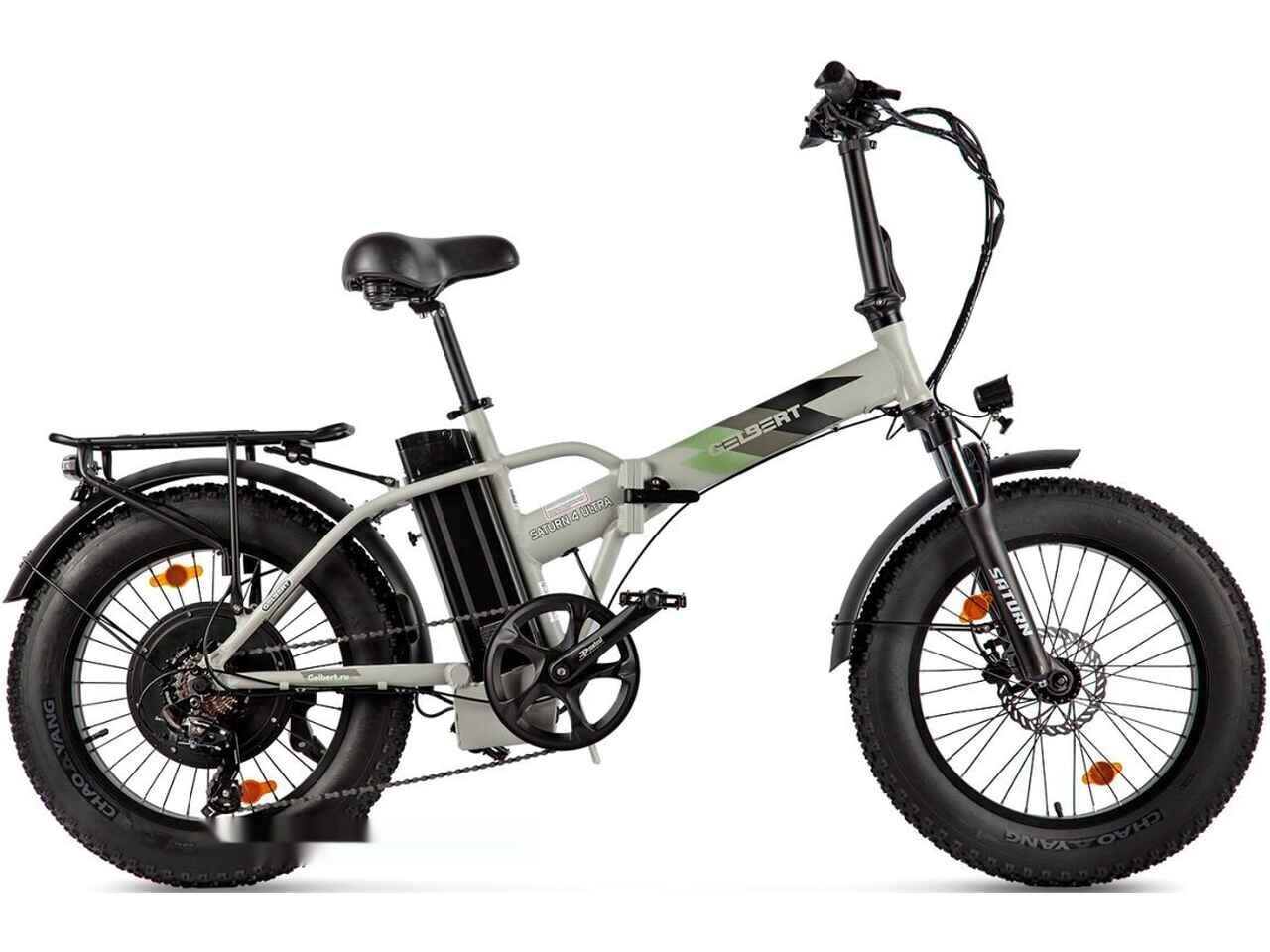 Электровелосипед Gelbert Saturn 5 ULTRA (серый) Электровелосипед Gelbert Saturn 5 ULTRA (серый)