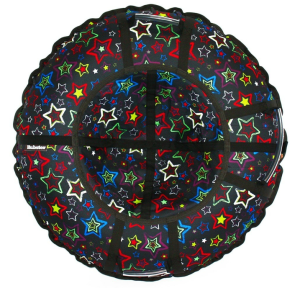 Тюбинг Hubster Люкс Pro 110 см (Звёзды чёрные)