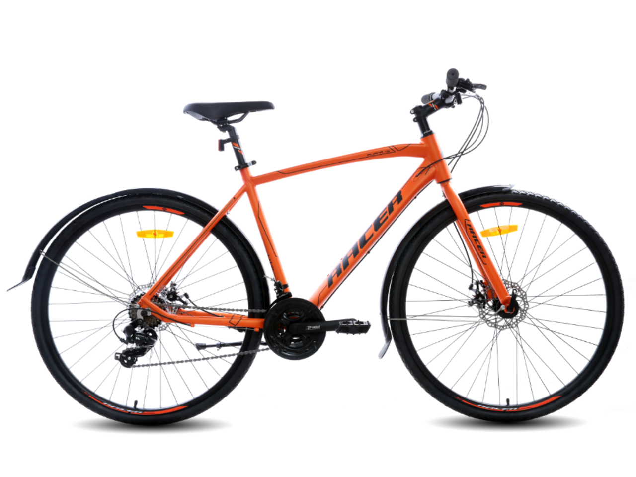 Велосипед Racer ALPINA MAN 700C (20, оранжевый, 2022)