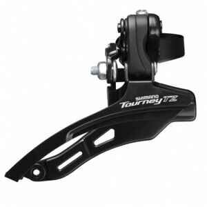 Передний переключатель Shimano TZ500 нижняя тяга 28.6 42T б/уп. Передний переключатель Shimano TZ500 нижняя тяга 28.6 42T б/уп.