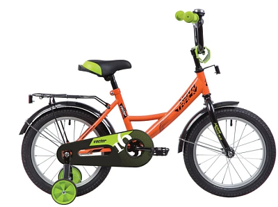 Детский велосипед Novatrack Vector 16 (оранжевый, 2022) 163VECTOR.OR22