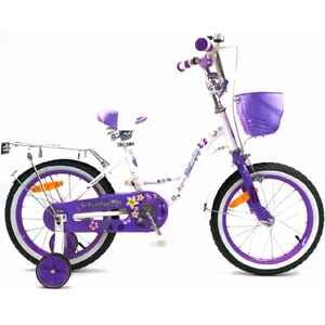 Детский велосипед Magnum Butterfly 16 (белый/фиолетовый, 2019)