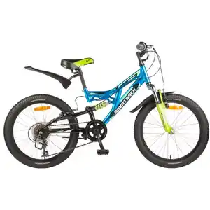 Детский велосипед Novatrack Shark 20 (синий) 20SS6V.SHARK.BL20