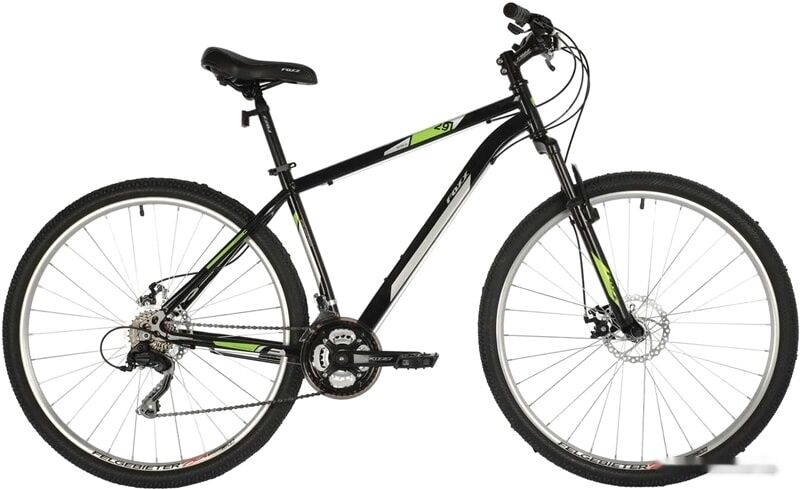Велосипед Foxx Aztec D 29 р.18 2021 (черный)