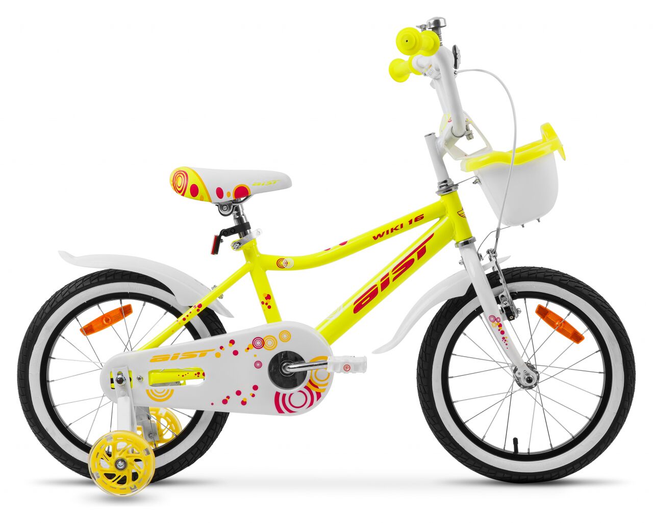 Детский велосипед Aist Wiki 16 (желтый, 2022)