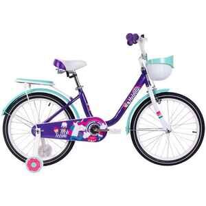 Детский велосипед Techteam Melody 20 NN013870 (фиолетовый/бирюзовый)