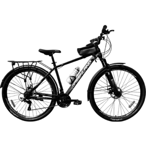 Велосипед GreenLand Genesis K 27.5 (17, серый/оранжевый, 2025)