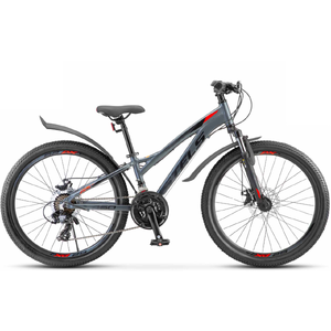 Велосипед Stels Turbo 460 MD Z010 24 (11, темно-серый, 2025) Велосипед Stels Turbo 460 MD Z010 24 (11, темно-серый, 2025)