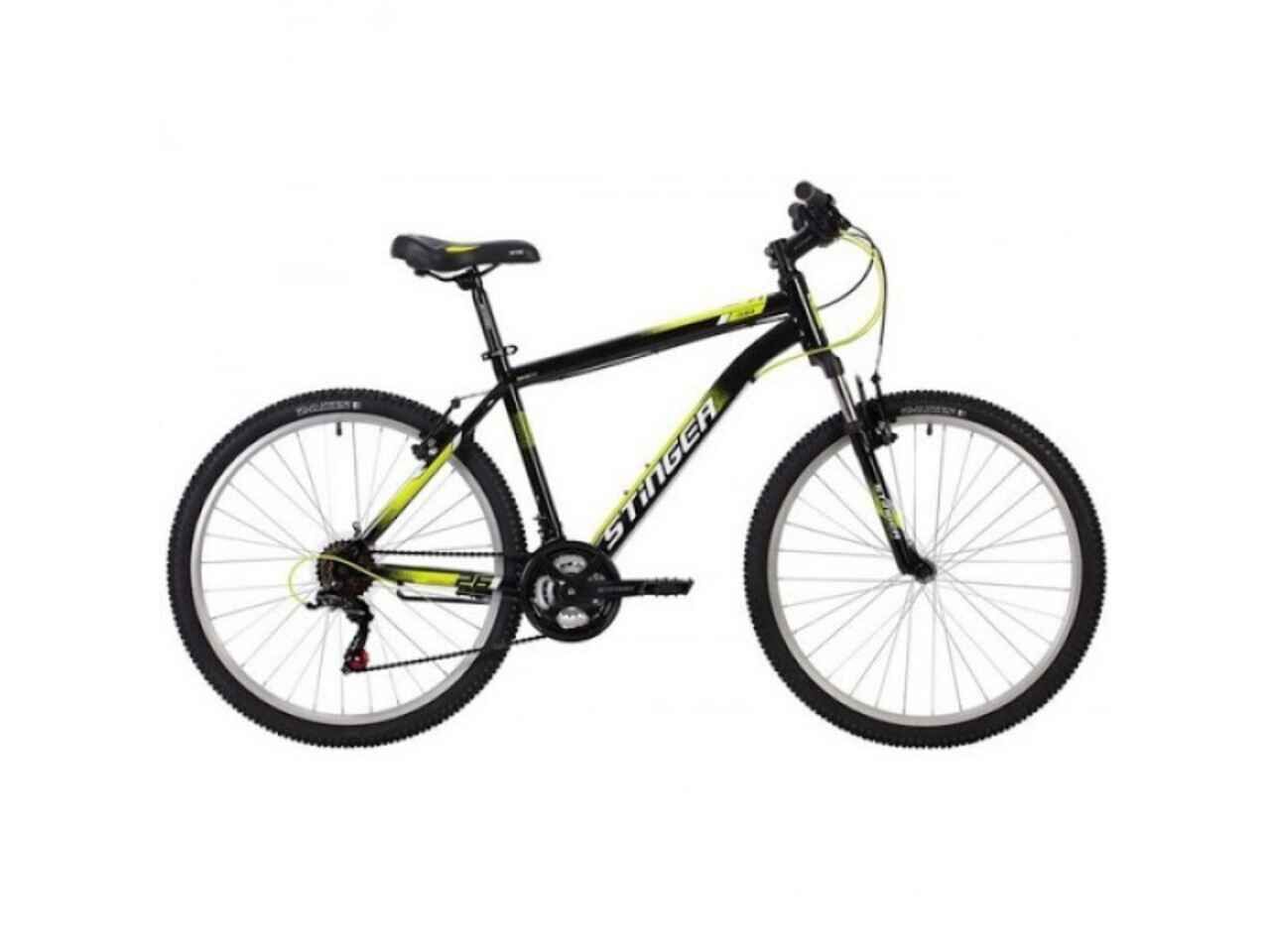Велосипед Stinger Caiman 26 р.18 2021 (черный)