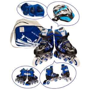 Роликовые коньки Favorit 106SET-M-BL Роликовые коньки Favorit 106SET-M-BL