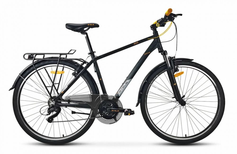 Велосипед Stels Navigator 800 Gent 28 V010 (21, черный, 2022)