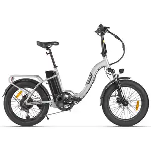 Электровелосипед Eltreco Flex 3.0 (серебристый матовый)