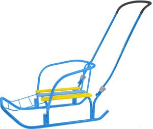 Санки Nika Ветерок 7+ В7+/Г2 (голубой)