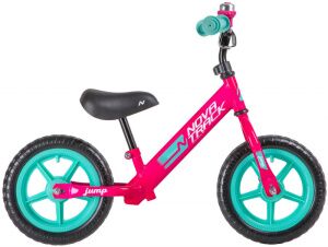 Беговел Novatrack Jump 12 (розовый, 2020) Беговел Novatrack Jump 12 (розовый, 2020)