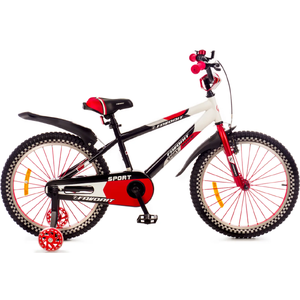 Детский велосипед Favorit Sport 20 (черный/красный) SPT-20RD2