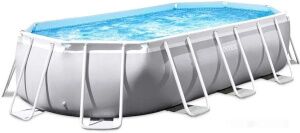 Каркасный бассейн INTEX Prism Frame Oval 26798 (610х305x122)