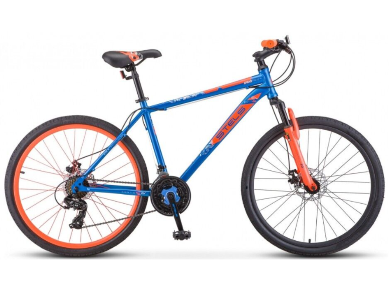 Велосипед Stels Navigator 500 MD 26 F010 (16, синий-красный) LU088904