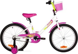 Детский велосипед Novatrack Twist 20 201TWIST.WT5 (белый) Детский велосипед Novatrack Twist 20 201TWIST.WT5 (белый)