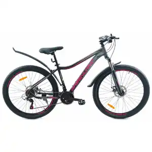 Велосипед GreenLand Demetra PRO 27.5 (16.5, черный/розовый)