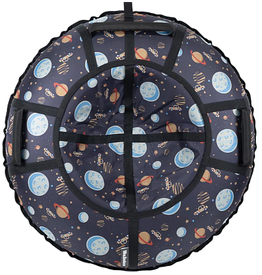 Тюбинг Hubster Люкс Pro S 120 см, Космический дрифт