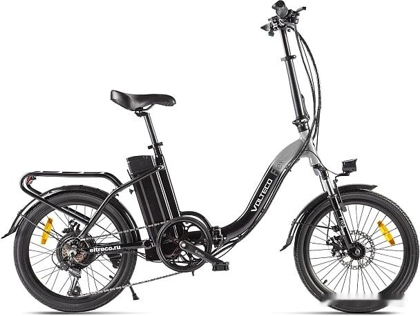 Электровелосипед Volteco Flex (черный/серый)