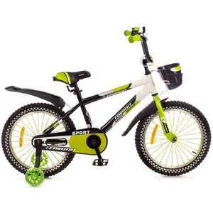 Детский велосипед Favorit Sport 18 (черный/зеленый) SPT-18GN2