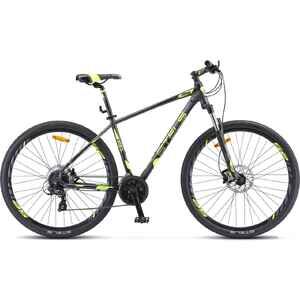 Велосипед Stels Navigator 930 D 29 V010 (16.5, антрацит/черный/лайм) Велосипед Stels Navigator 930 D 29 V010 (16.5, антрацит/черный/лайм)